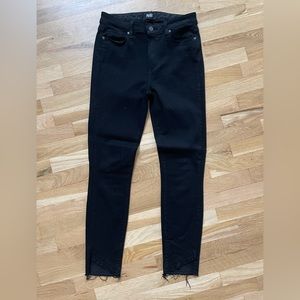 Paige Hoxton Skinny Ankle Jean, Size 29, Black